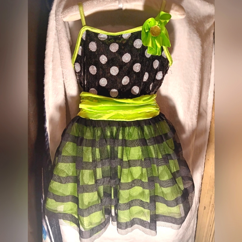 "Ms. Broadway" Weissman Dance Costume~Tutu Dress~Girls Size 7~8
